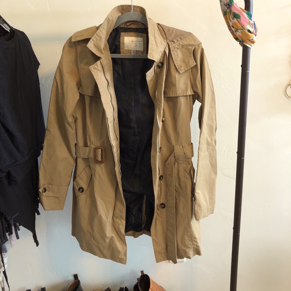 Tan Trench Coat